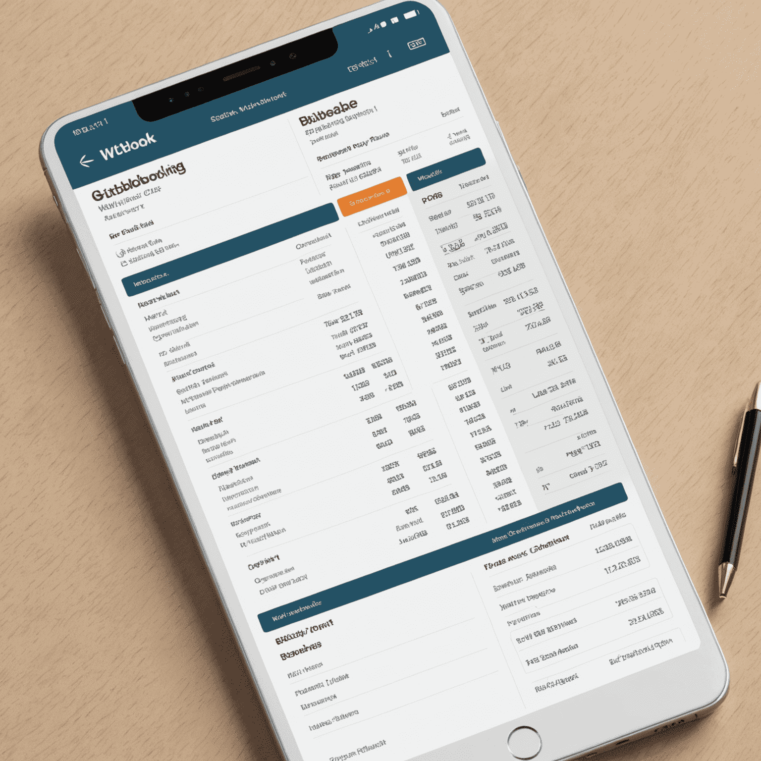 Interfaz de facturación y pagos de Wutbooking PMS mostrando una factura detallada y opciones de pago